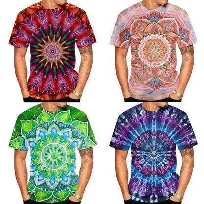 Chelle's Garden – Bohemian Mandala 3D Tee