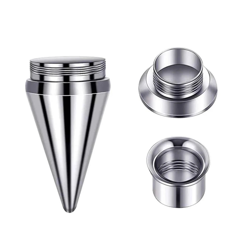 Steel Essence Ear Taper Kit - 2-in-1 Screw Fit Plug & Tunnel Expanders, 2-20mm Jewelry Gauges - Pedlar's Attic