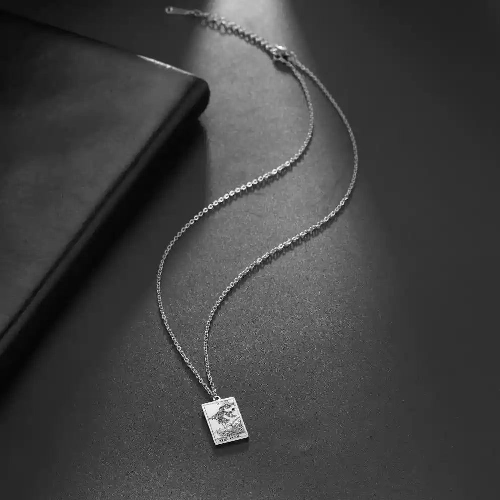 Dawapara Tarot Cards Necklace Women - Pedlar's Attic