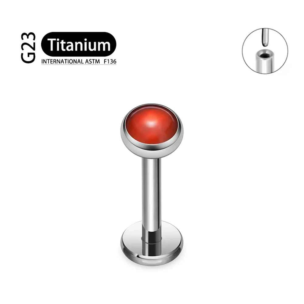Titanium Lip Studs