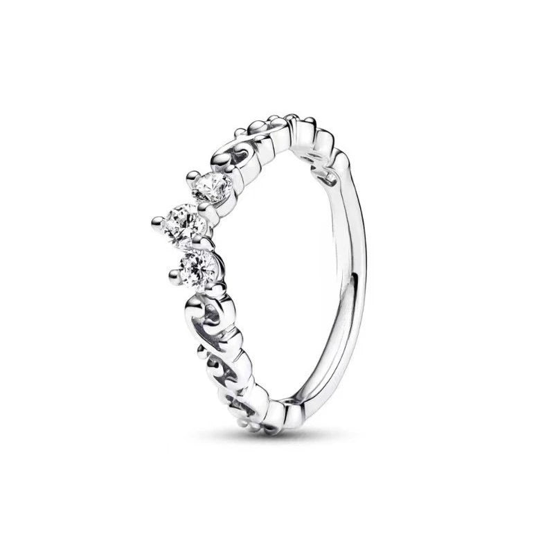 Aether-Reach Ring — 925 Sterling Silver Heart & Butterfly