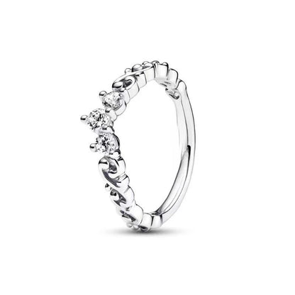 Aether-Reach Ring — 925 Sterling Silver Heart & Butterfly