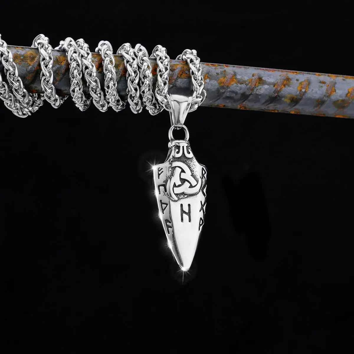Norse Runes Odin's Spear Necklaces