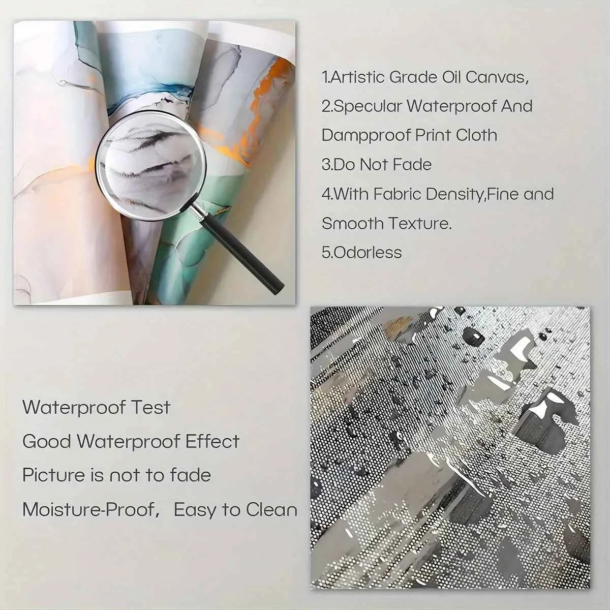 Frameless Gothic Wall Art