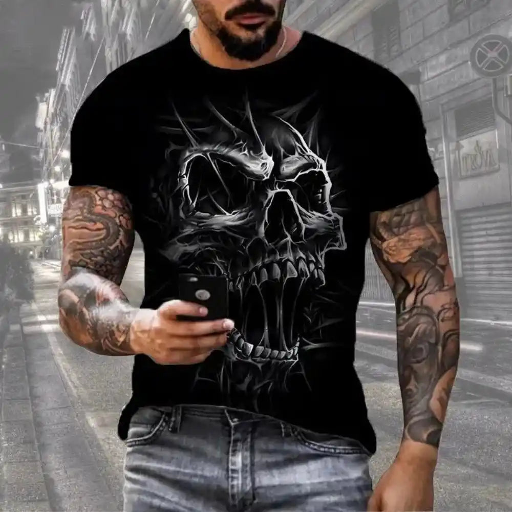 The Bone Chorus — Skull Graphic Tee