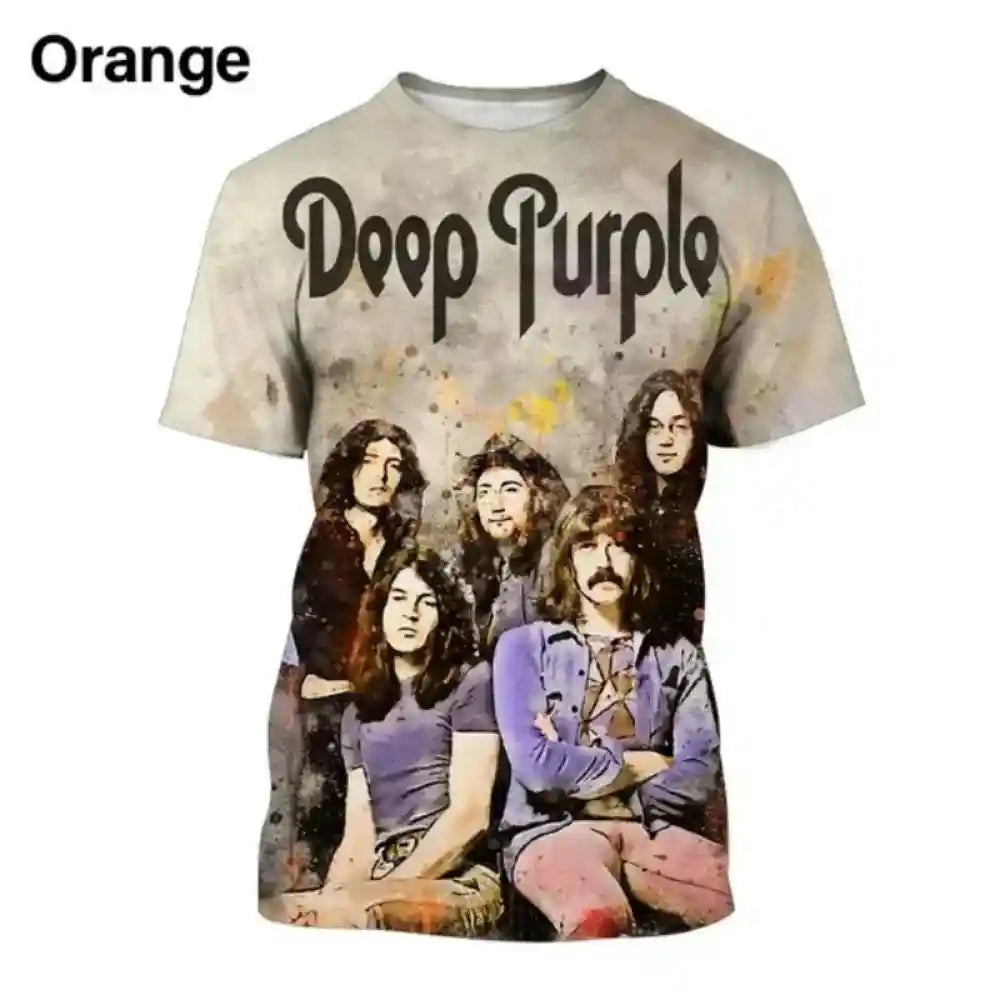 Smoke on the Water – Deep Purple 3D Print Tee