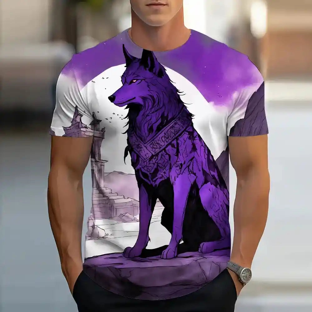 Wild Sovereign – Apex Predator 3D Print Tee