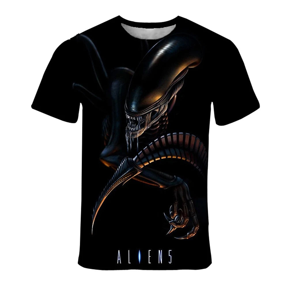 Perfect Organism — Alien Xenomorph 3D Graphic Tee