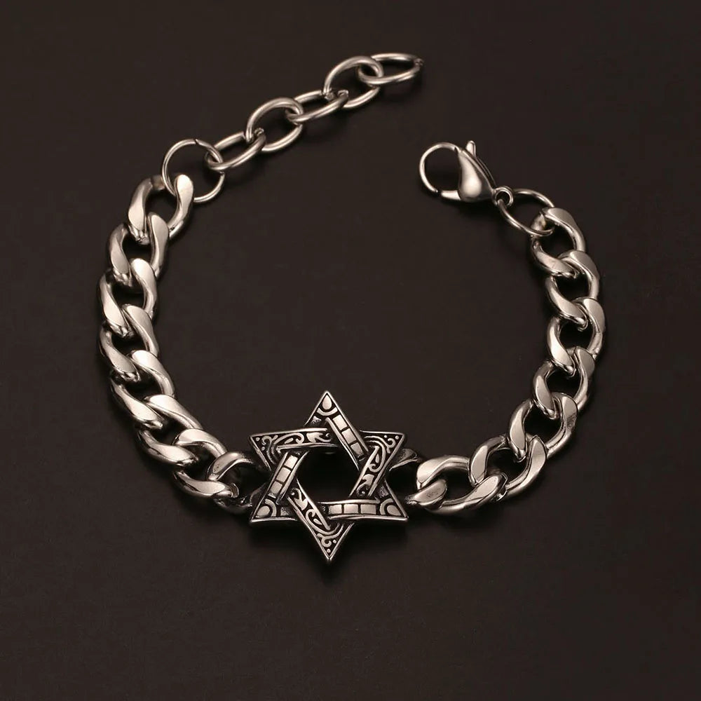 The Wolfsong Bracelet — Norse Rune Viking Bracelet