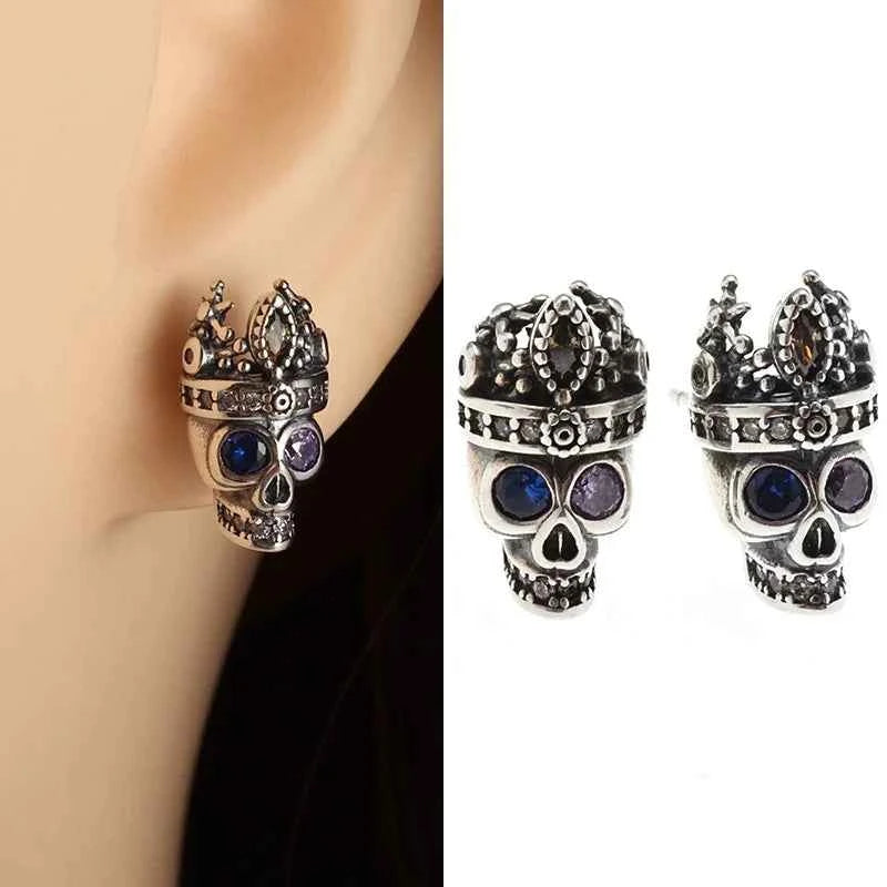 Vintage Simple Small Hoop Earrings Stainless Steel Hypoallergenic Earrings for Men Women Cool Indian Boho Jewelry