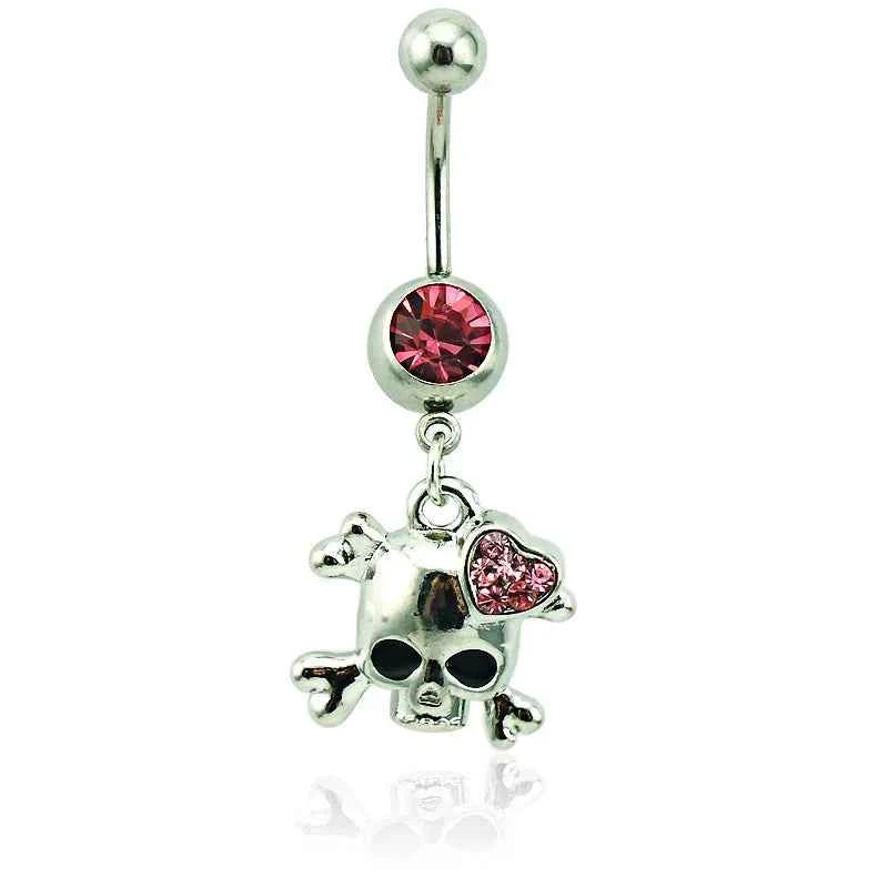 Skull Belly Button Rings