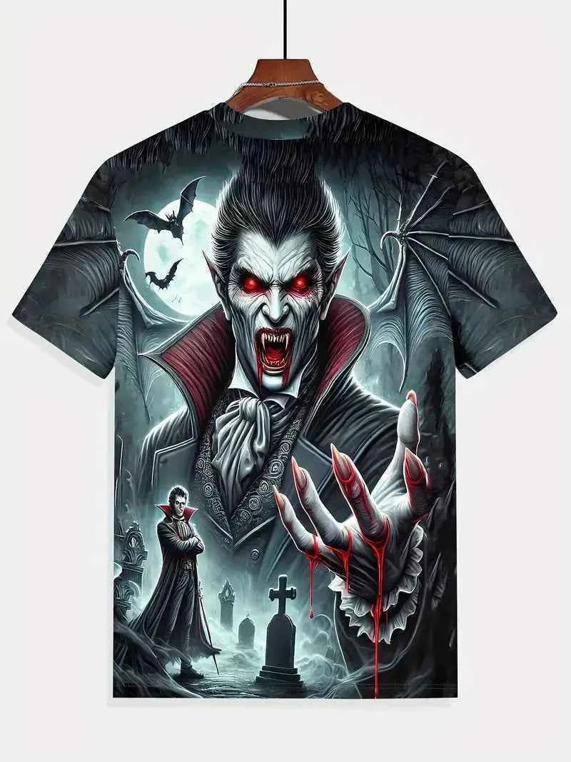 3D Printed Men's T Shirt Horror 4