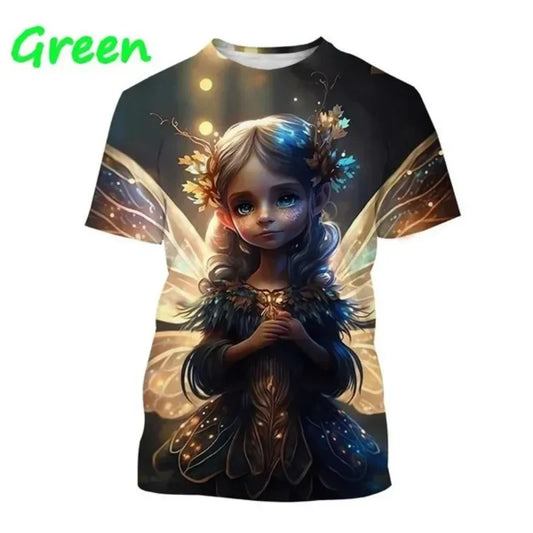 Forest of theFairy Gorgeous 3D Printed T-shirts! FAIRIES!
