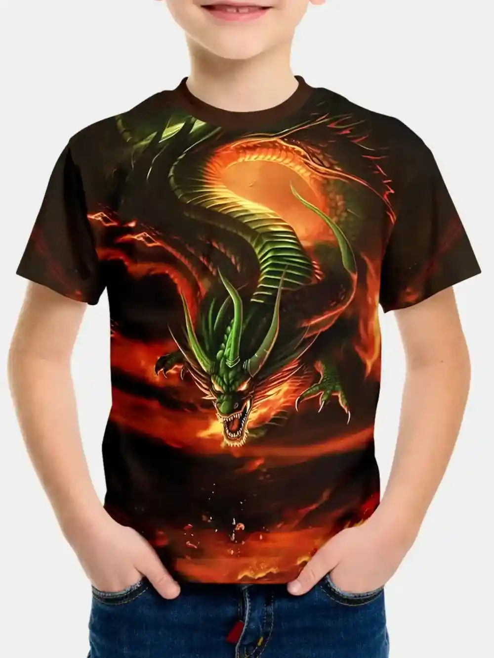 Midnight's Legacy – Kids' Dragon Spirit 3D Tee