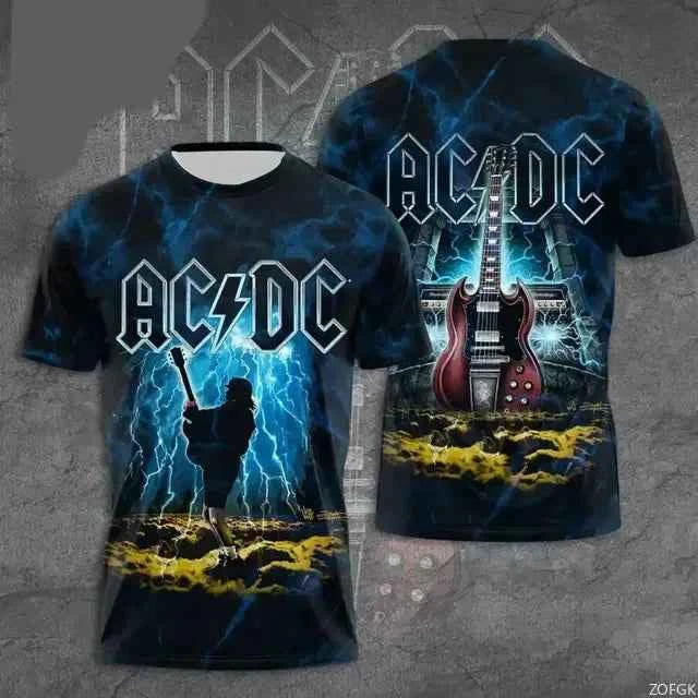 AC DC Men's Rock Band T-shirt HUGE VARIETY
