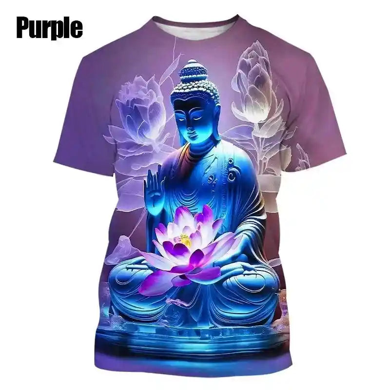 The Enlightened Path – Buddha Shakyamuni 3D Print Tee