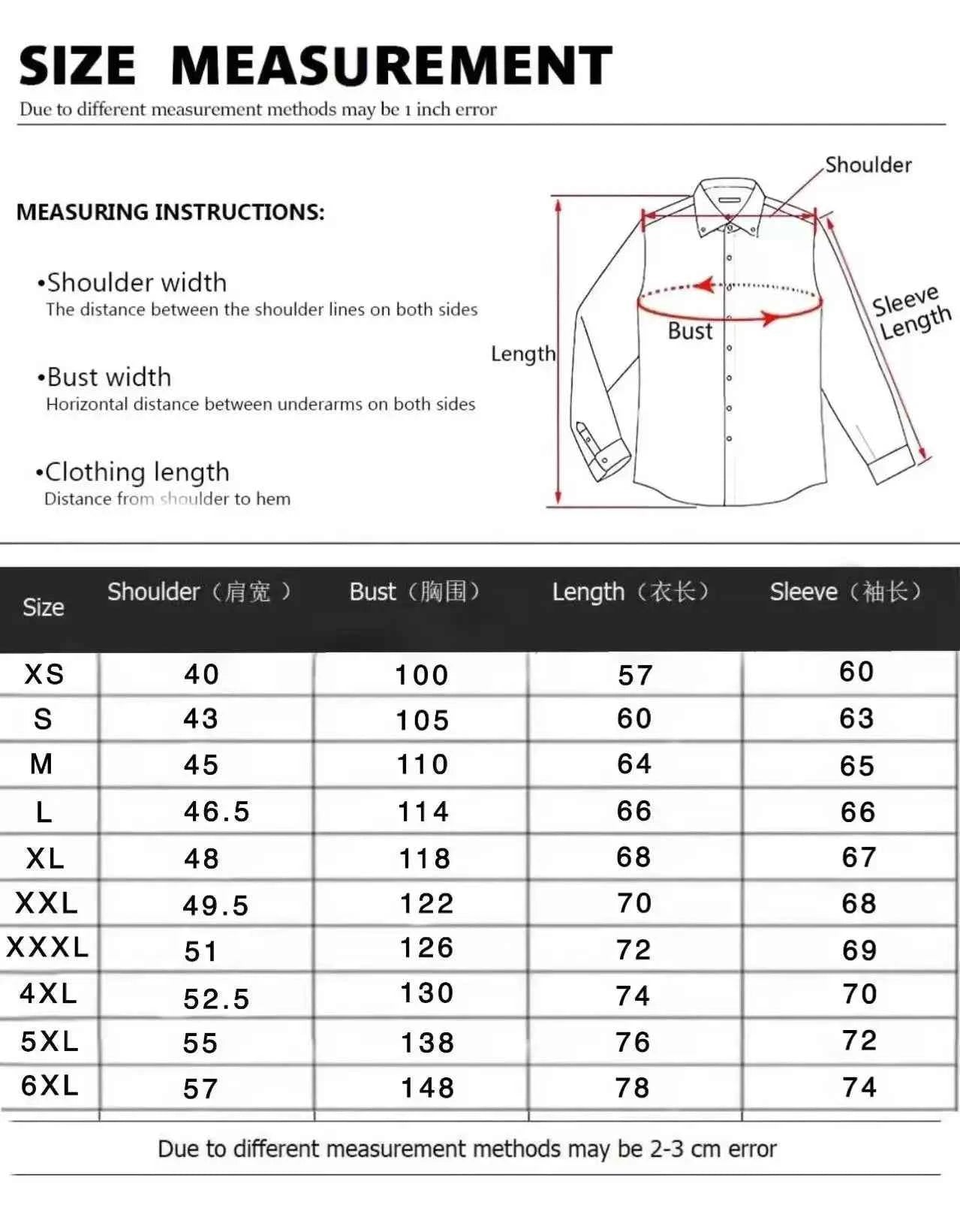 Fashion Men's Button Shirt Long Sleeve