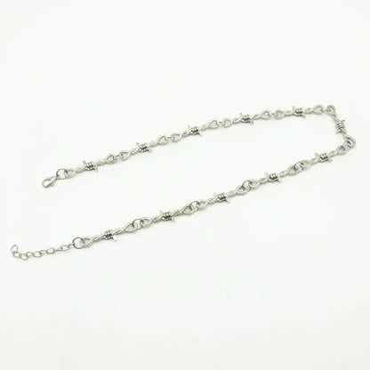 Thorns of the Untamed — Barbed Wire Gothic Choker
