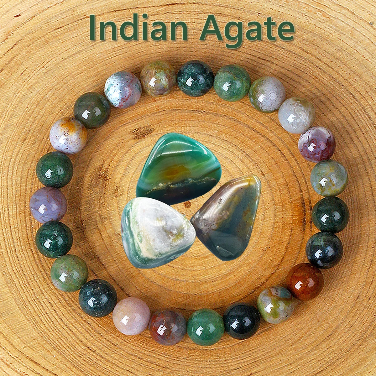 What the Stone Becomes — Natural Stone Bead Bracelets