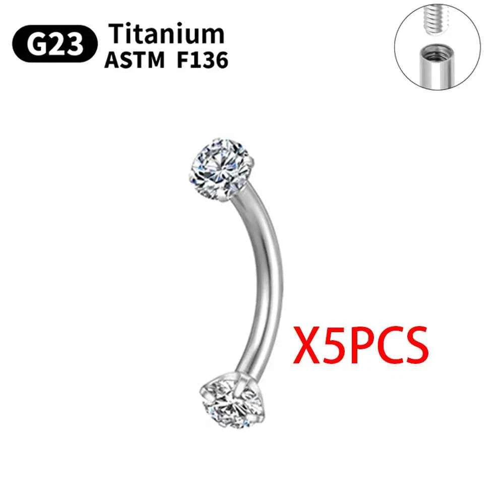 Titanium Piercings Labret Stud Lip Nose Eyebrow piercing kit