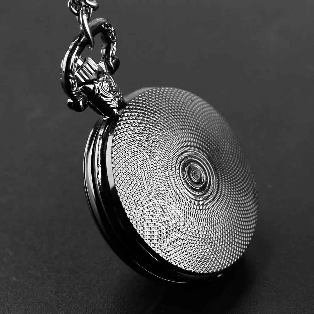 Vintage-Style Clever Crow Exquisite Pocket Watch