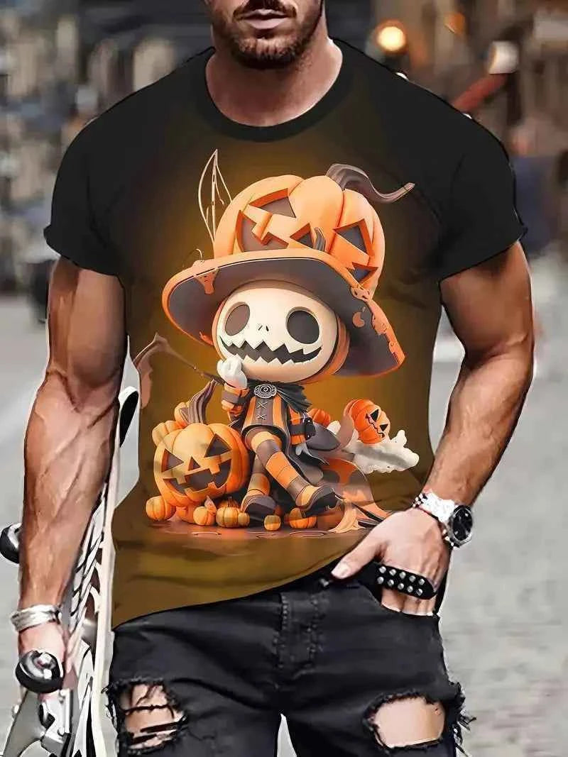 3D Printed Men's T Shirt Horror 4