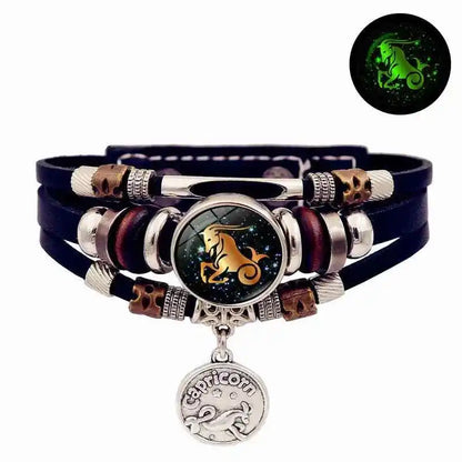 Luminous 12 Constellation Vintage Bracelet - Pedlar's Attic