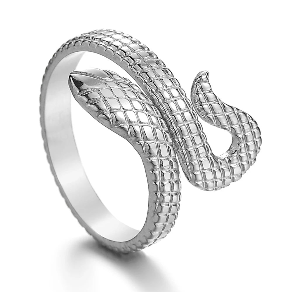 The Drawer Knows — Skull, Dragon & Snake Adjustable Rings - Pedlar's Attic