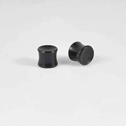 PAIR Fancy Acrylic Purple Smog Concave Ear Piercing Plugs And Tunnels Expanders Body Jewelry Earring Gauges Stretchers 8-25mm - Pedlar's Attic