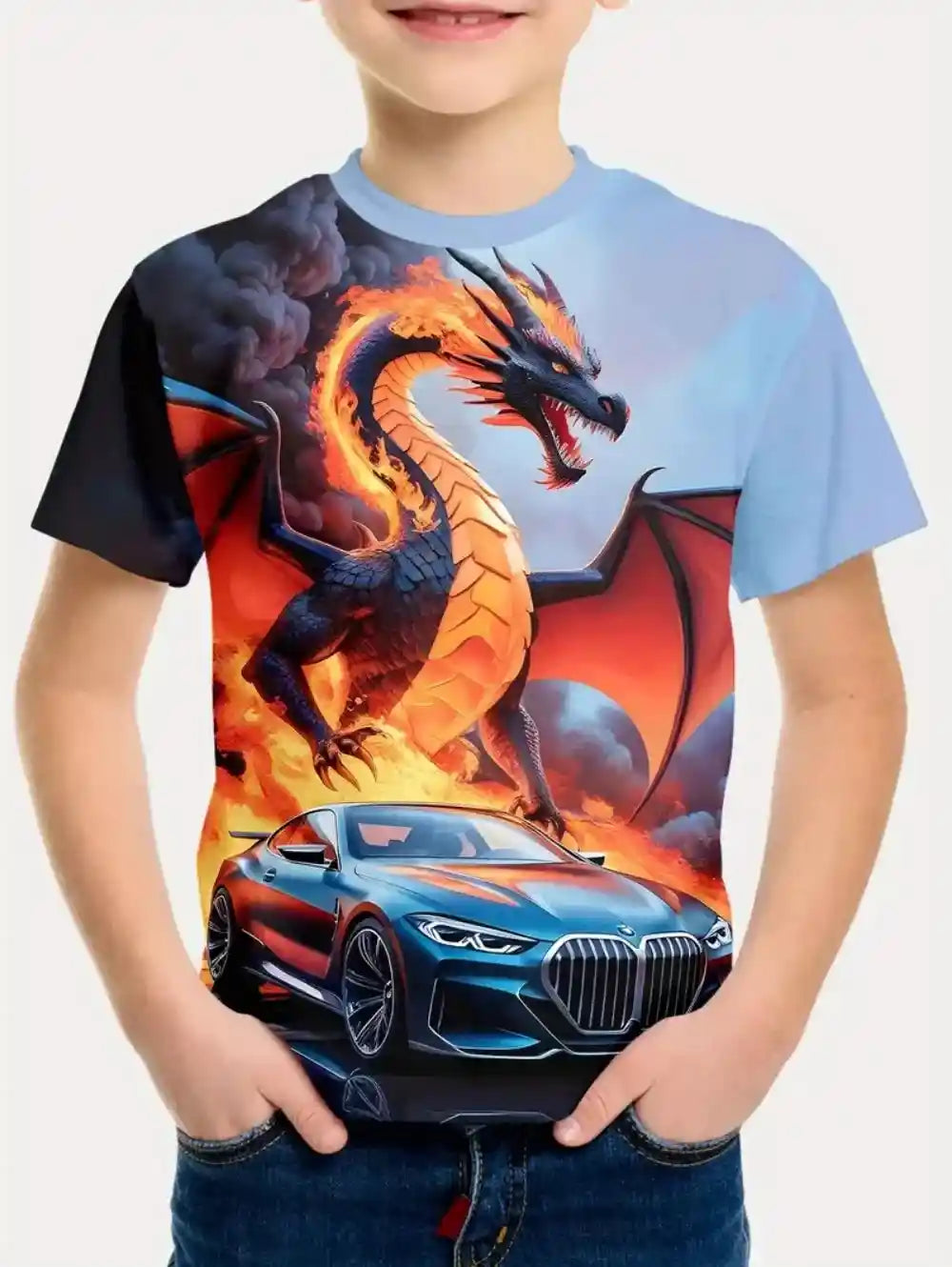 Midnight's Legacy – Kids' Dragon Spirit 3D Tee
