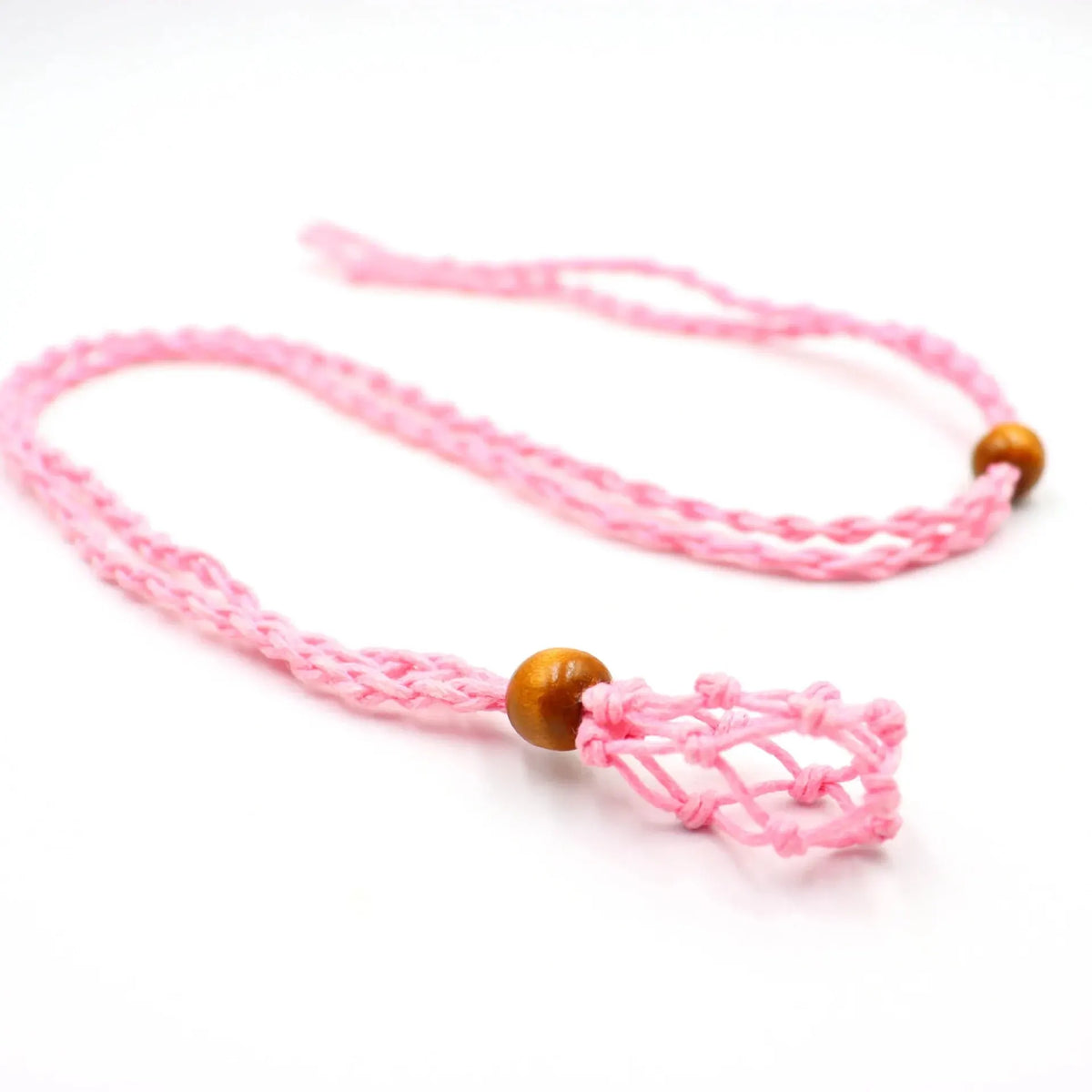 The Rainkeeper — Braided Crystal Catcher Necklace