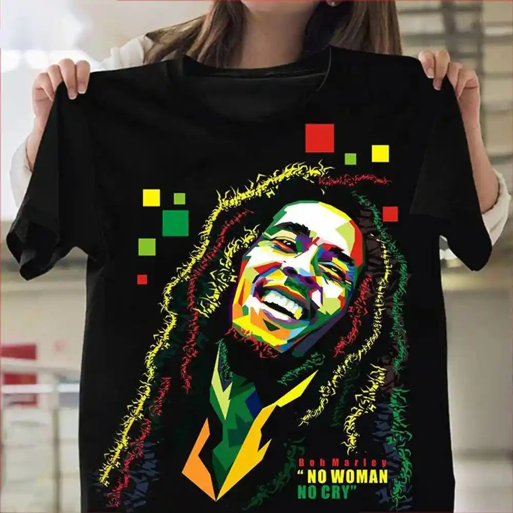 One Love, One Tee – Reggae Legend 3D Print Tee