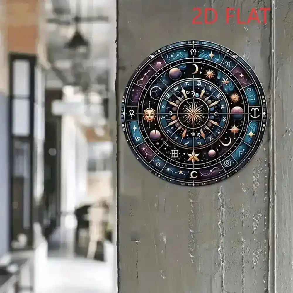 The Star-Knot – Celtic Zodiac Metal Wall Art
