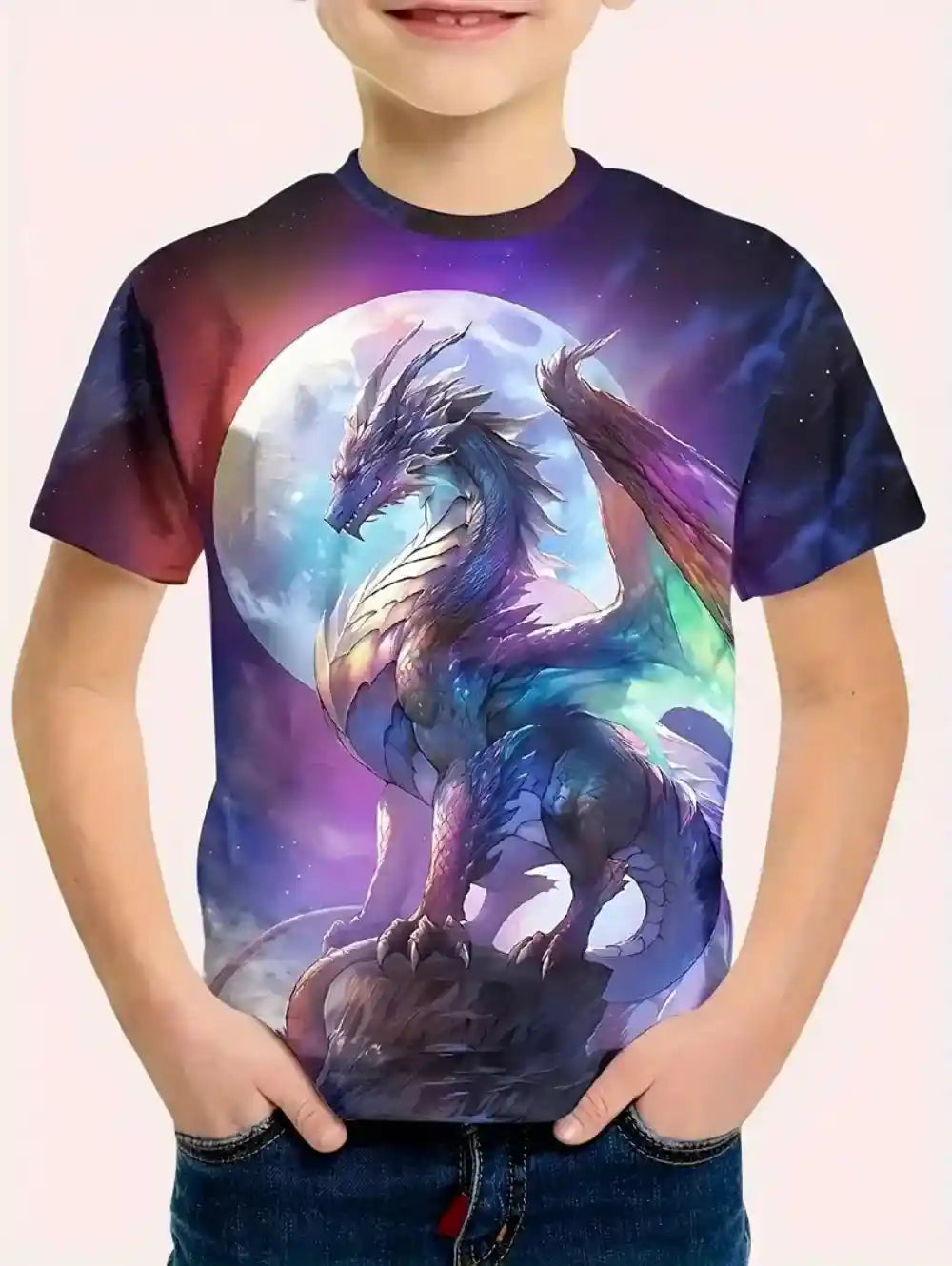 Midnight's Legacy – Kids' Dragon Spirit 3D Tee