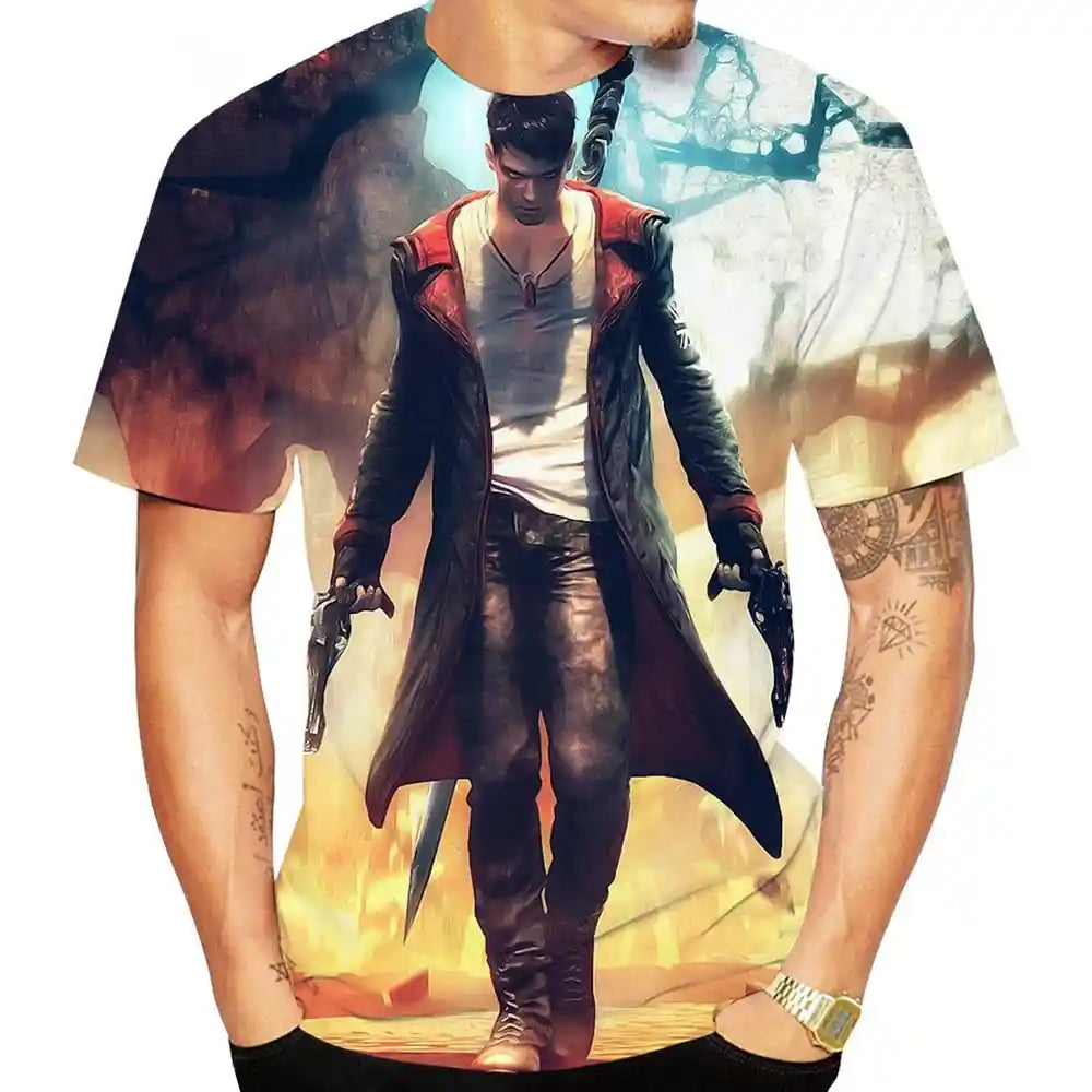 The Devil's Bargain – Dante's Mark 3D Tees