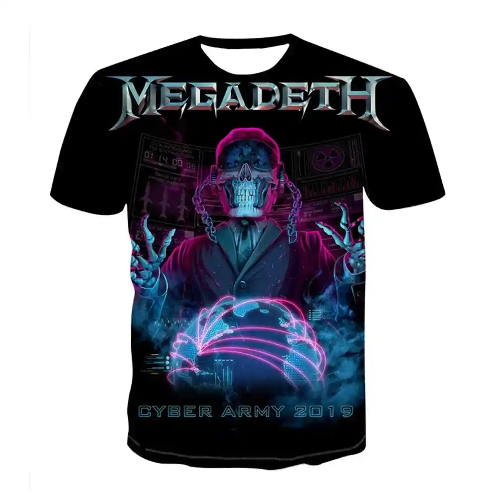 Luna's Pick: Megadeth 3D Graphic Tee
