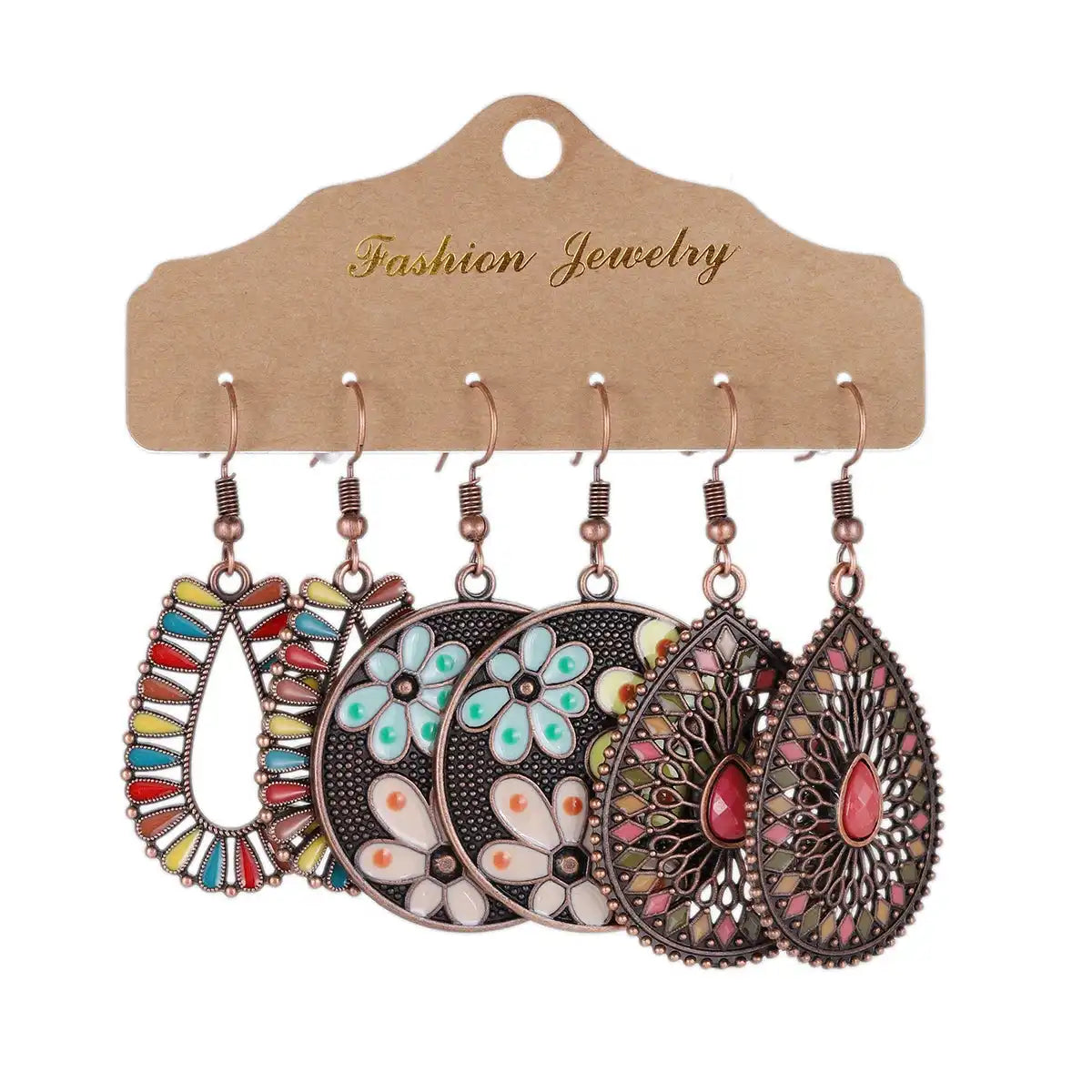 The Drawer of a Hundred Mornings — Boho Earring Sets