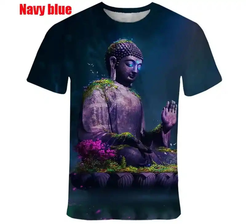 The Enlightened Path – Buddha Shakyamuni 3D Print Tee