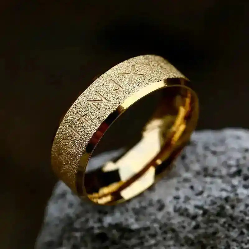 Vintage Odin Norse Viking Amulet Rune Rings - Pedlar's Attic