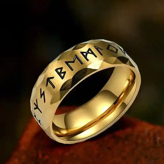 Vintage Odin Norse Viking Amulet Rune Rings - Pedlar's Attic