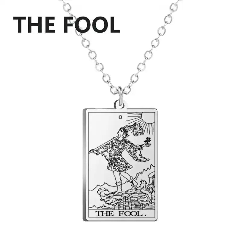 Dawapara Tarot Cards Necklace Women - Pedlar's Attic