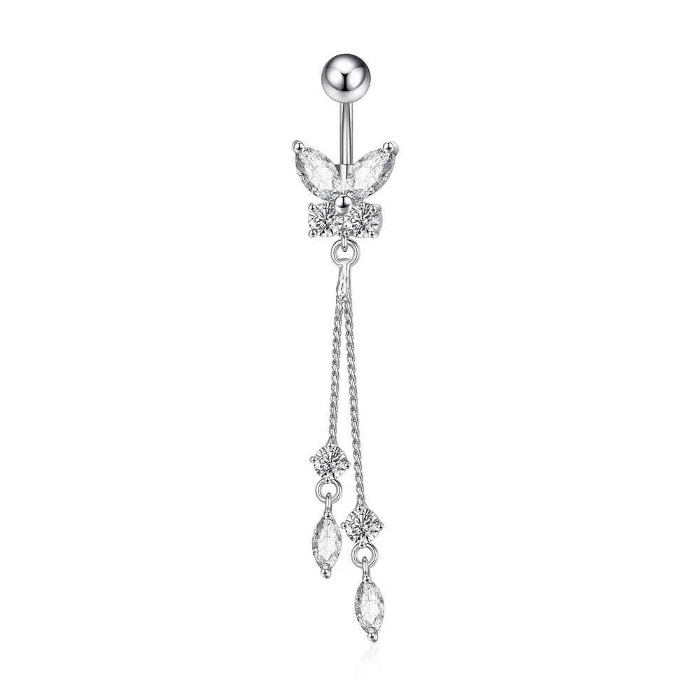 Trendy Angel Belly Button Rings