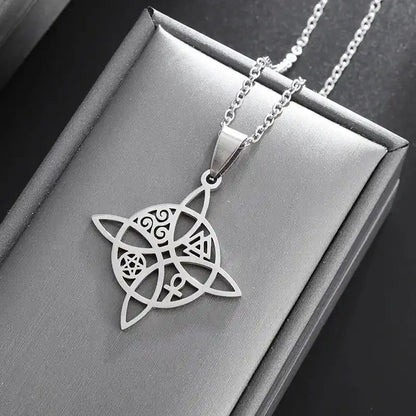The Moon Knot Collection — Celtic Irish Witch Amulet Necklaces