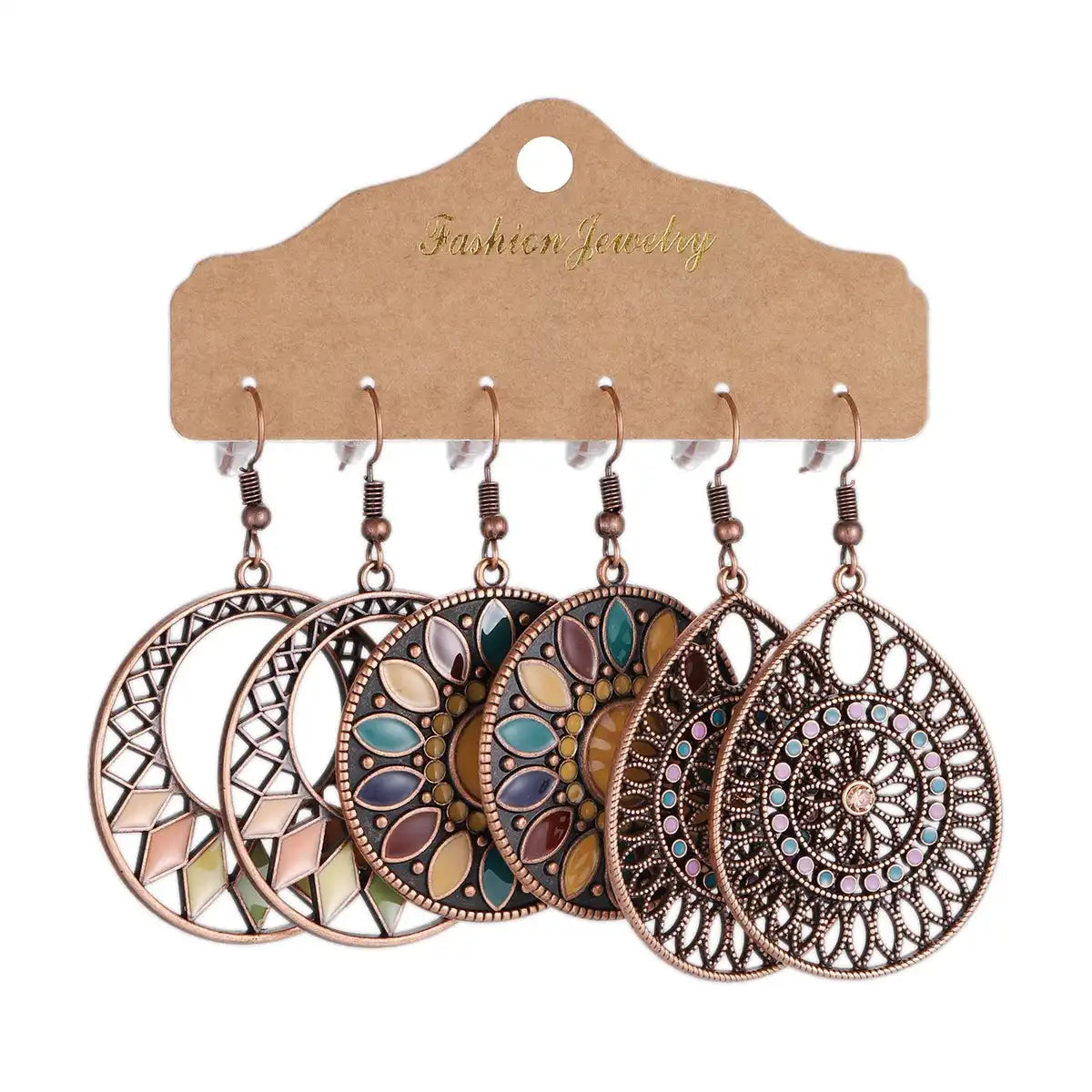 The Drawer of a Hundred Mornings — Boho Earring Sets