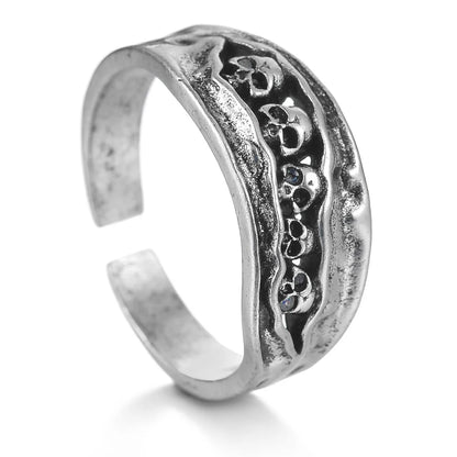 The Drawer Knows — Skull, Dragon & Snake Adjustable Rings - Pedlar's Attic