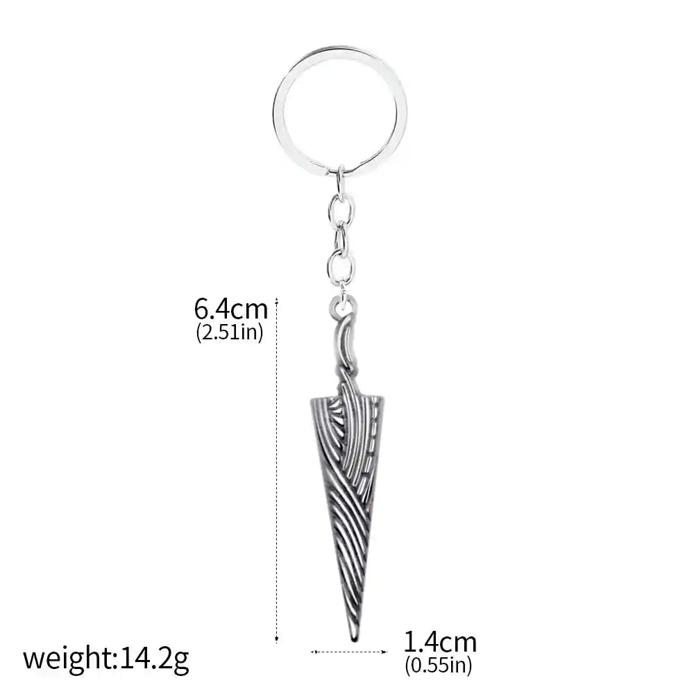 Game Hollow Knight Bone Nail Logo Necklace - Pedlar's Attic