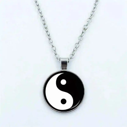 Yin Yang Tai Chi Necklace - Pedlar's Attic