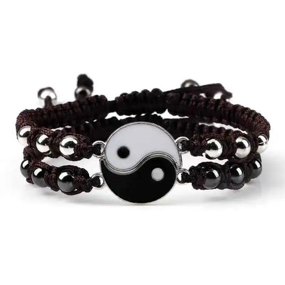 2Pcs/set Dragon Tai Chi Gossip Braided Bracelets lots of styles - Pedlar's Attic
