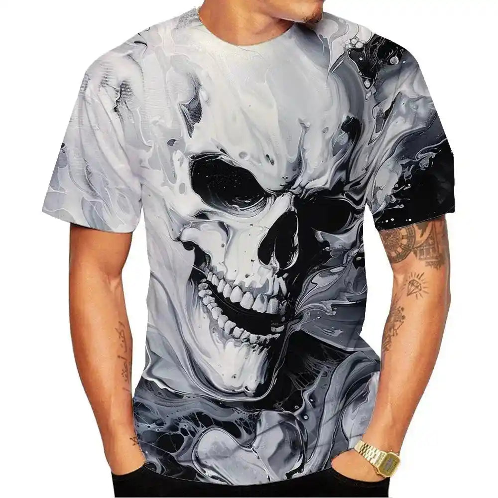 Luna's Memento Mori – The Skull Spirit 3D Tee