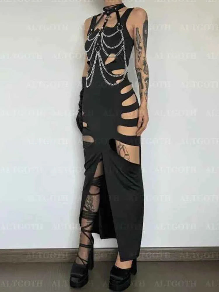 AltGoth Harajuku Gothic Dark Dress